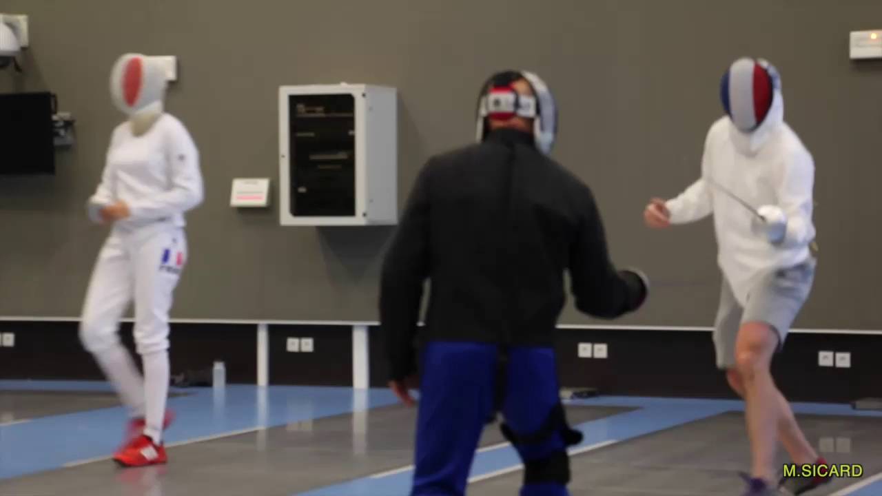 Escrime épée leçon lesson lección Sicard Michel #2