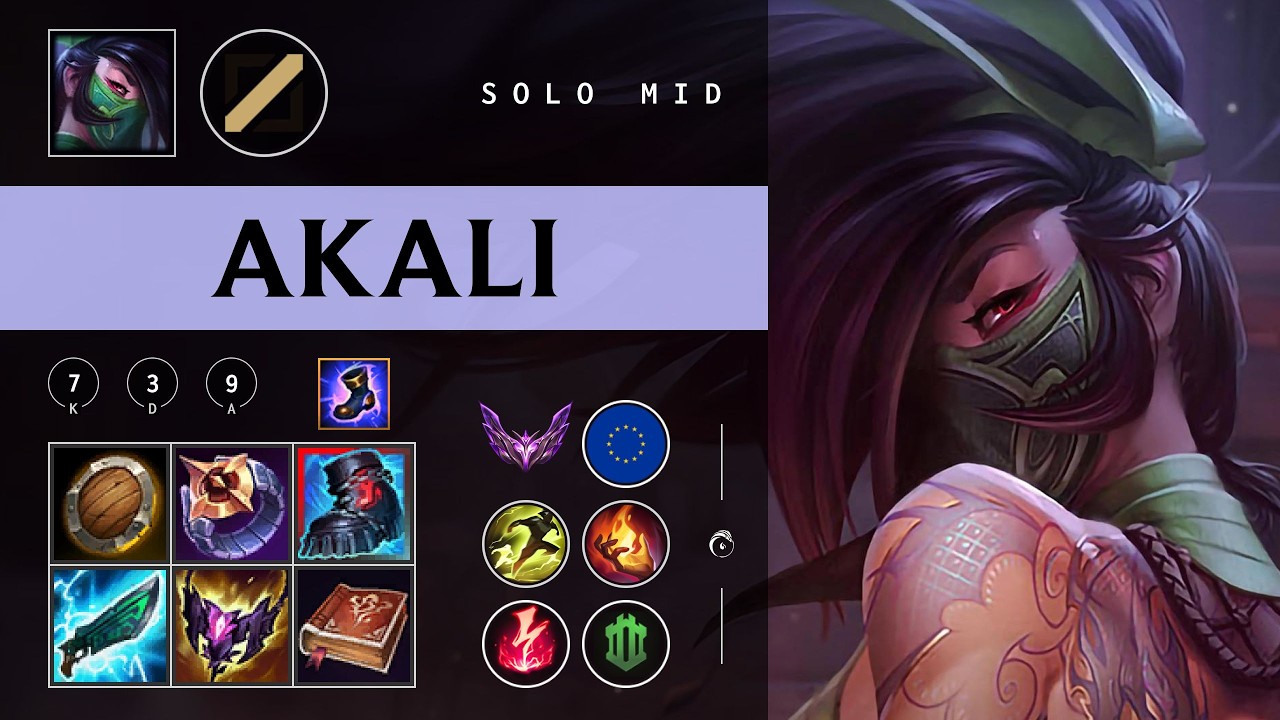 Akali Mid vs Vex - EUW Master Patch 26.04