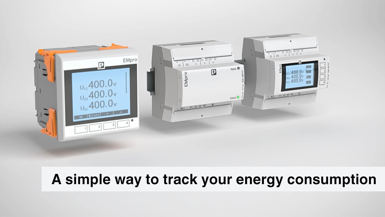 Monitor energy flow with the easy EMpro!