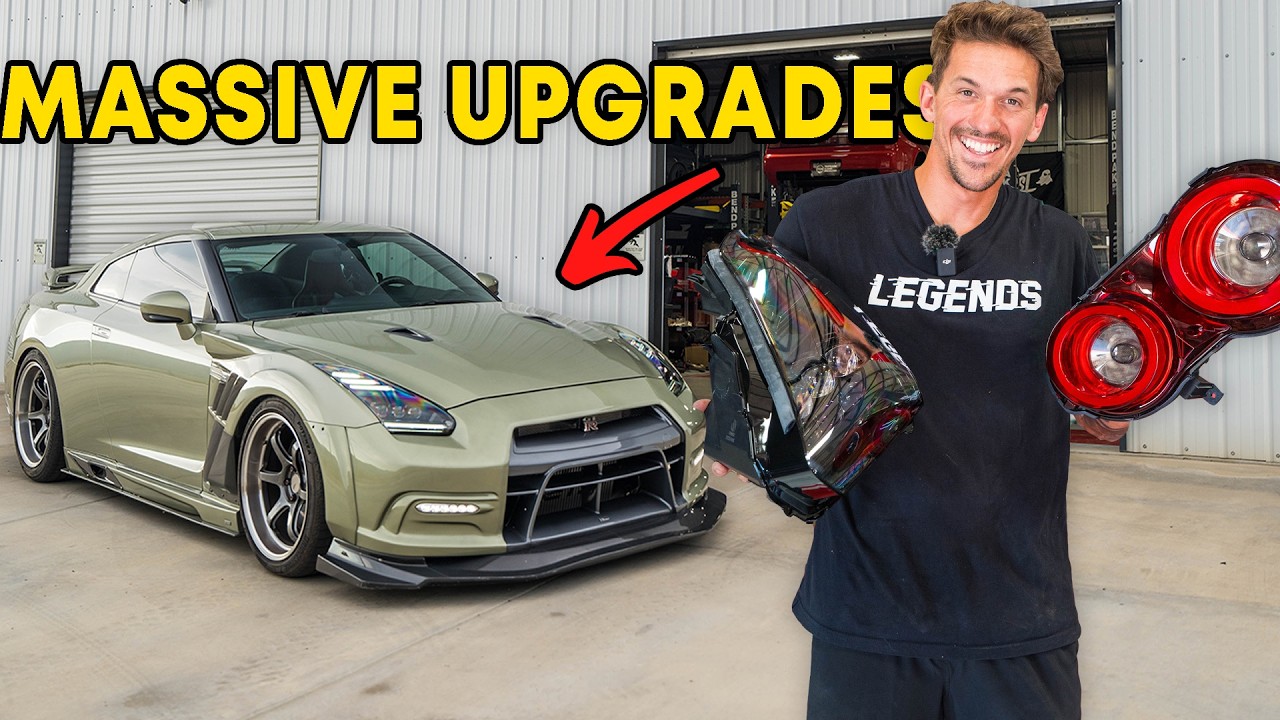 I Upgraded the WORST Parts of My R35 GTR