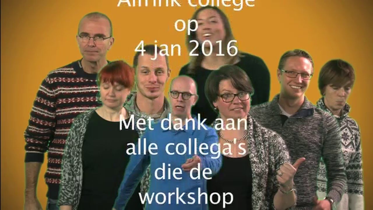 workshop video studio (green-screen) op school