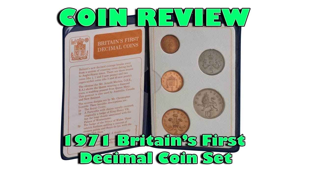 Review: 1971 Britain&rsquo;s First Decimal Coin Set