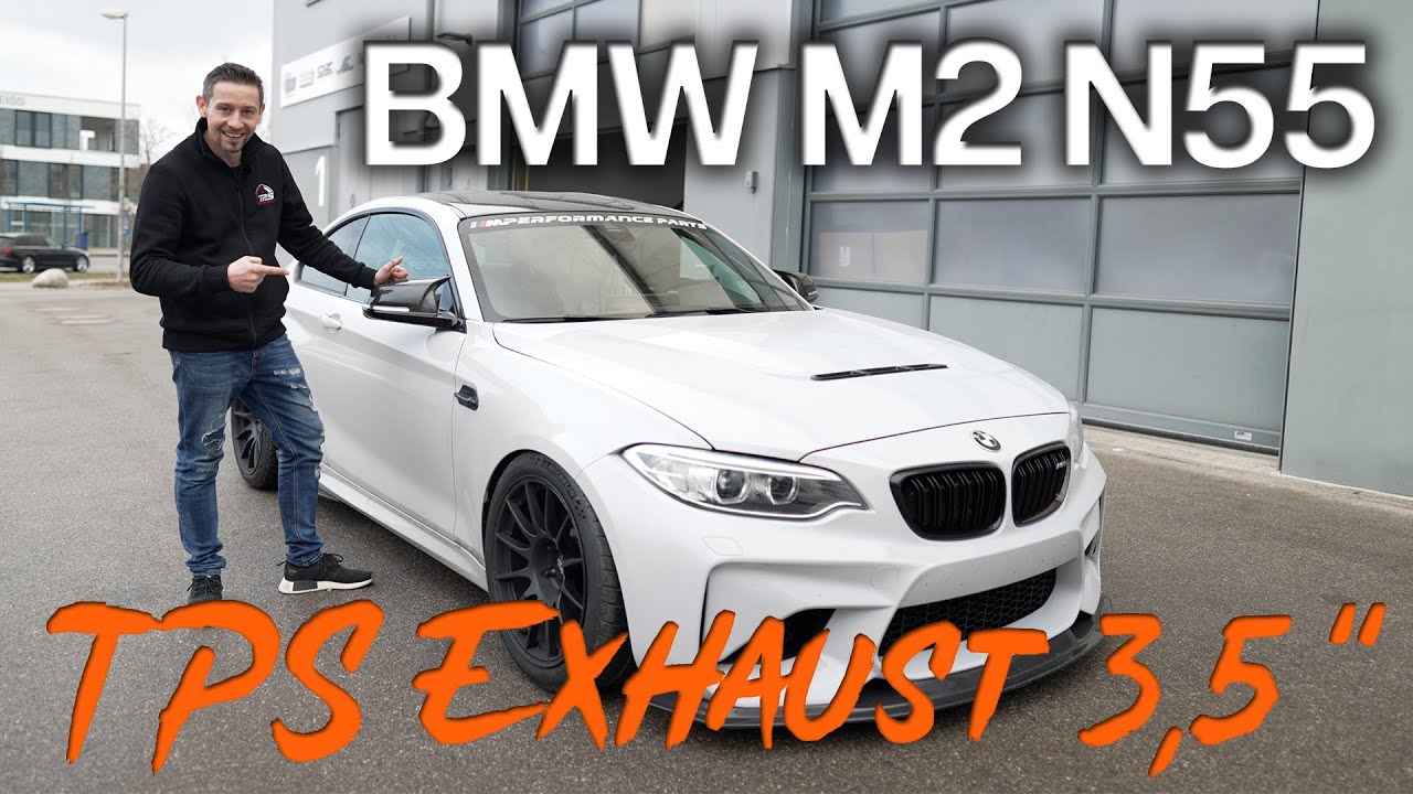 TPS-Exhaust 3,5 Zoll BMW M2 N55 F87