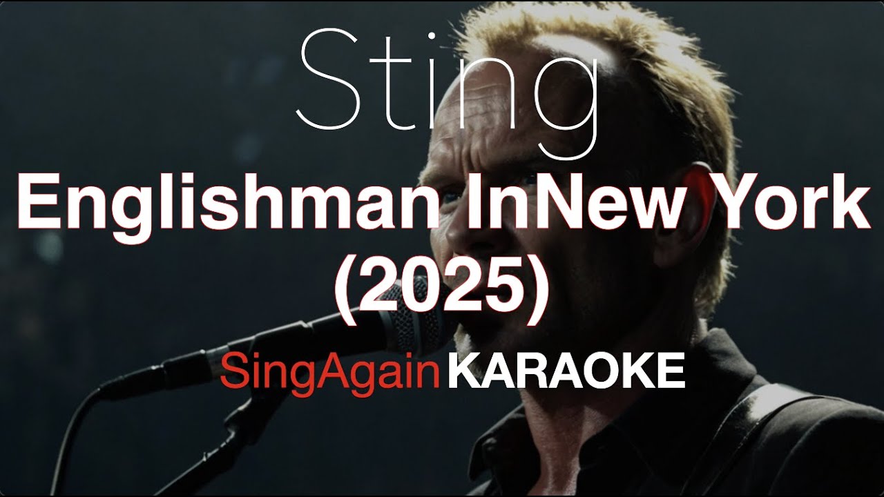 Sting - Englishman In New York (2025) (Instrumental) (Karaoke Version)