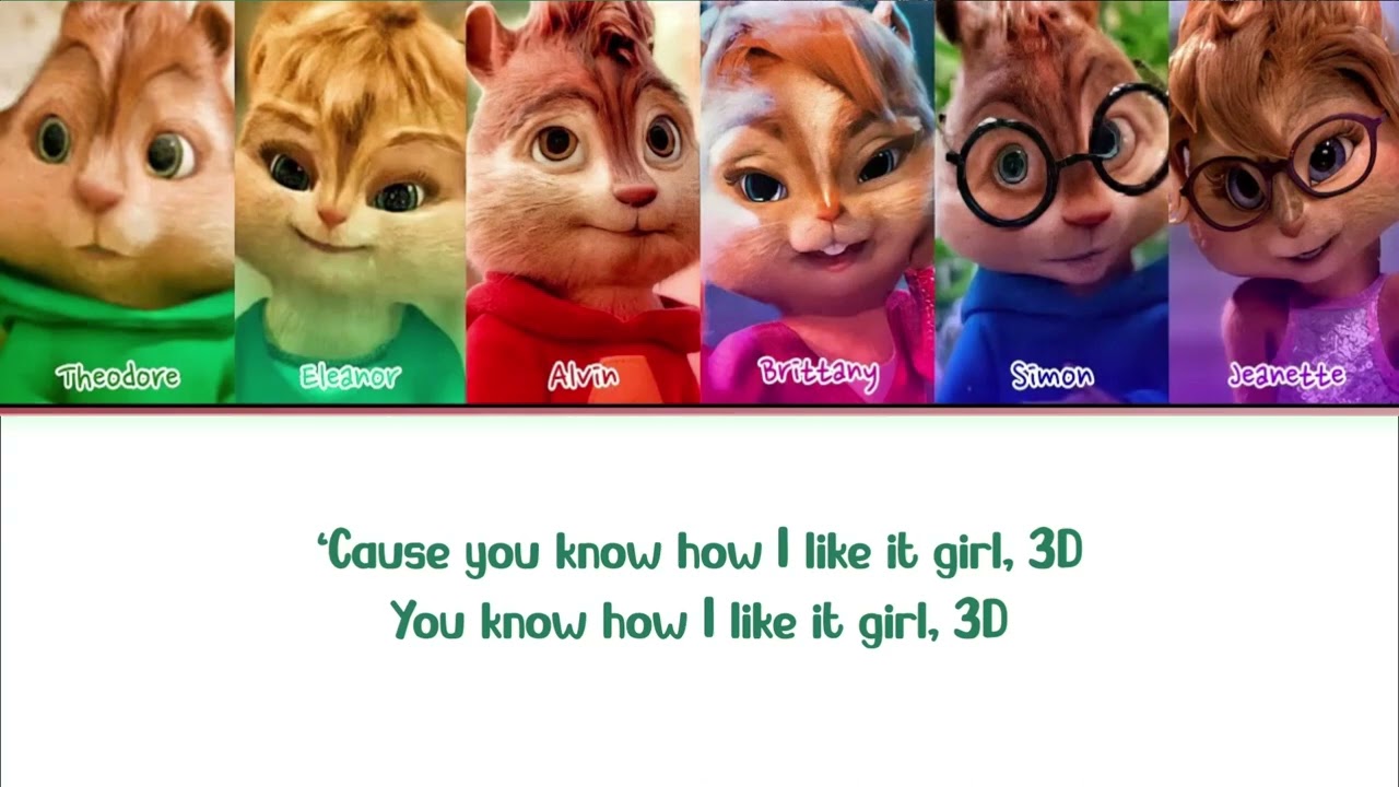 JungKook - 3D (Cover by The Chipmunks)