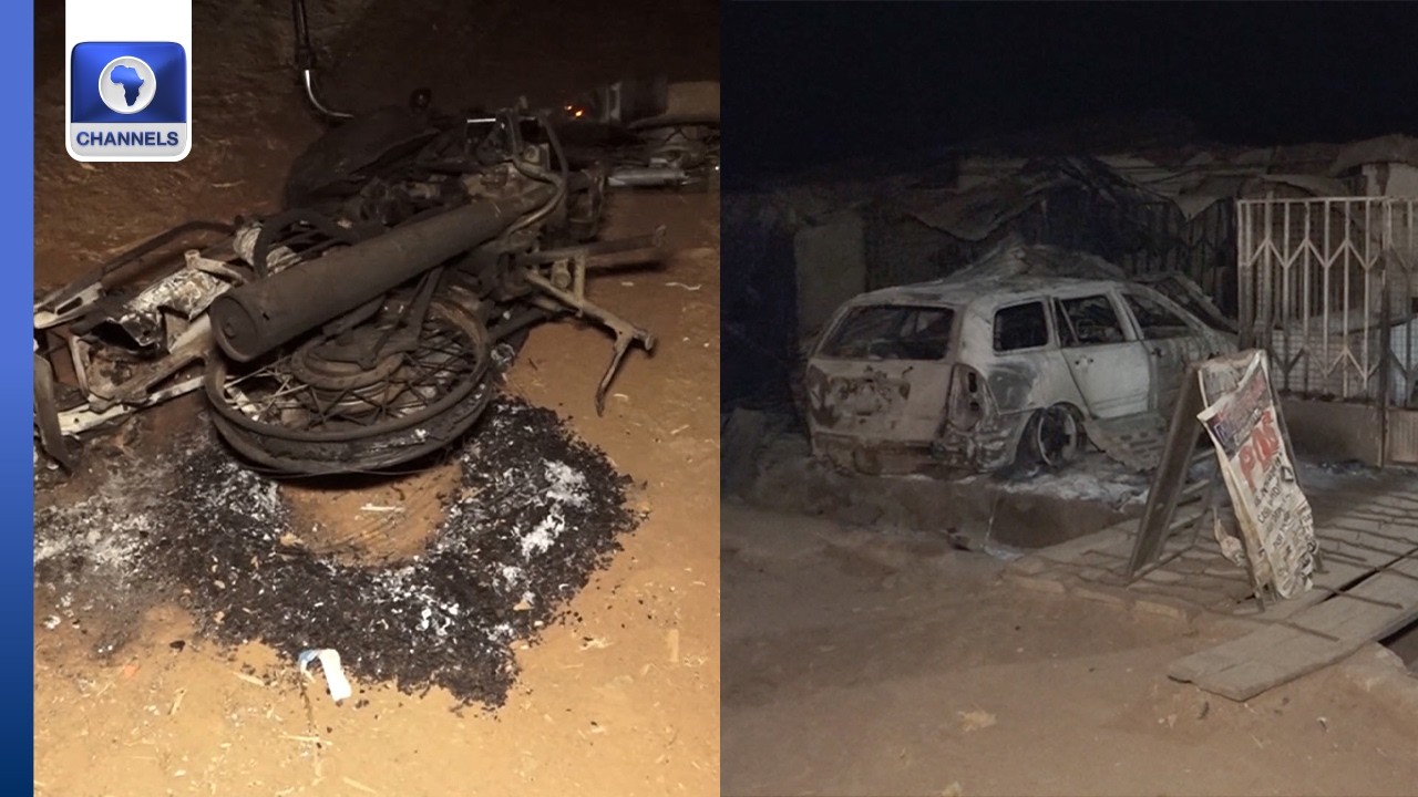 Gov Abdulrasaq Visits Worro, Inspects Ruins