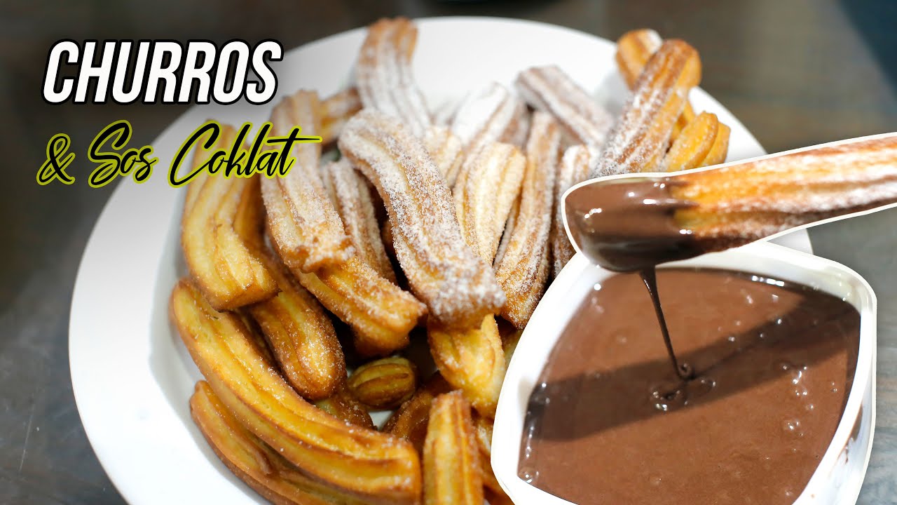 Churros dan Sos Coklat. 
