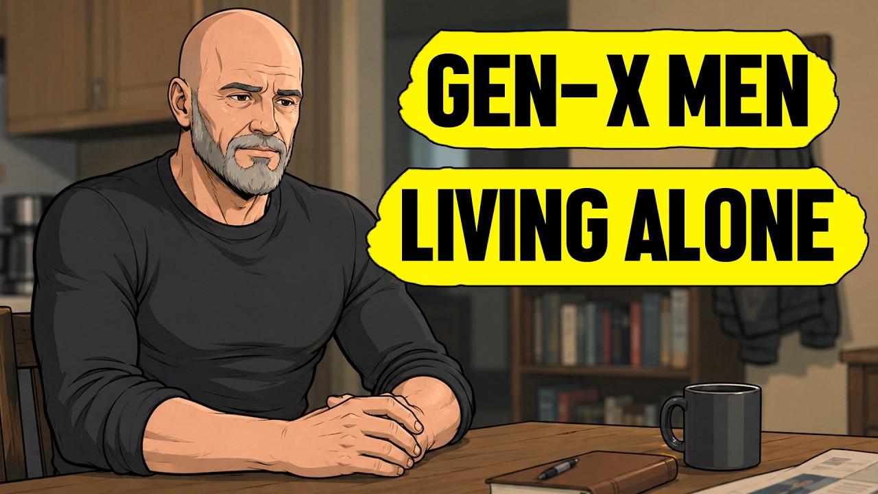Psychology of Older Gen X Men Who Live Alone Explained