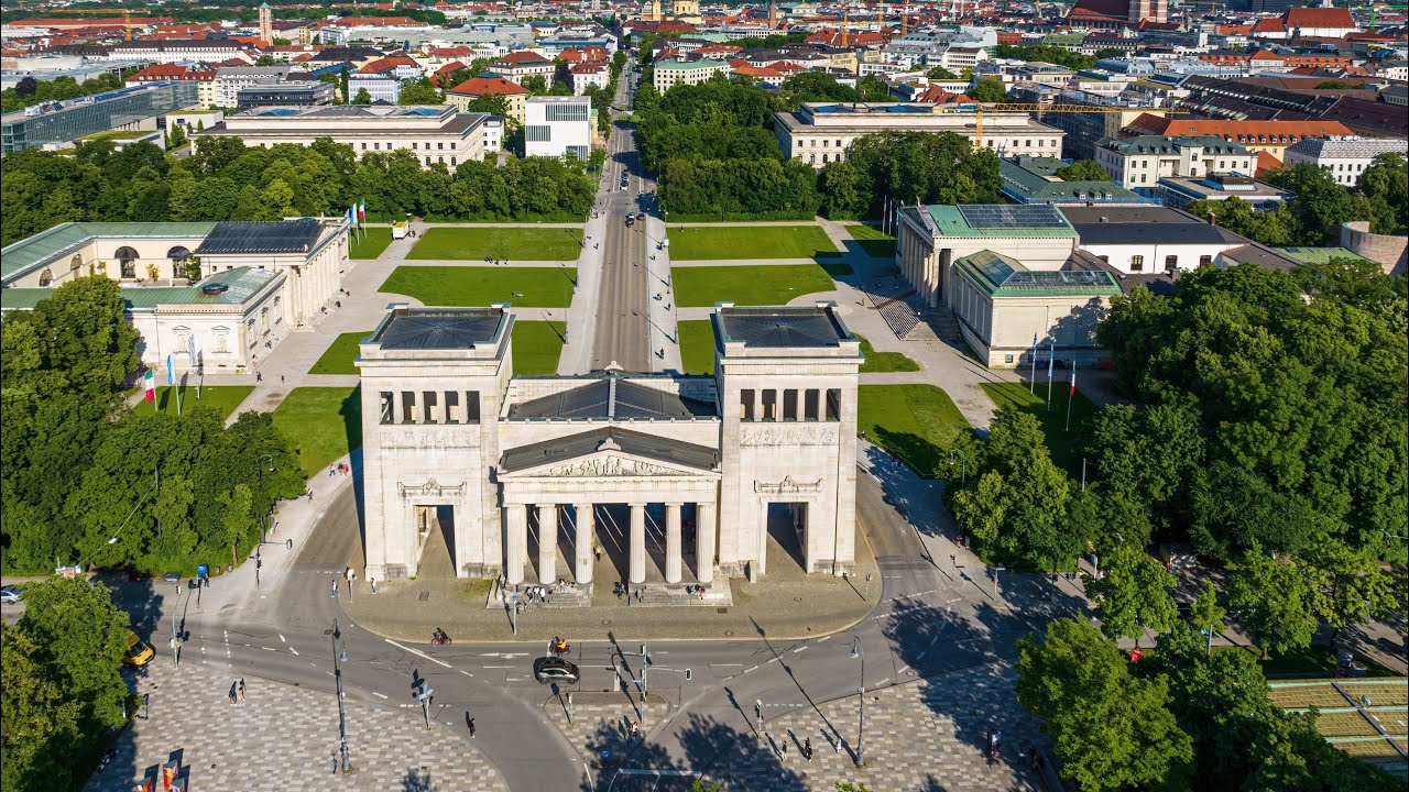 K&ouml;nigsplatz M&uuml;nchen Deutschland