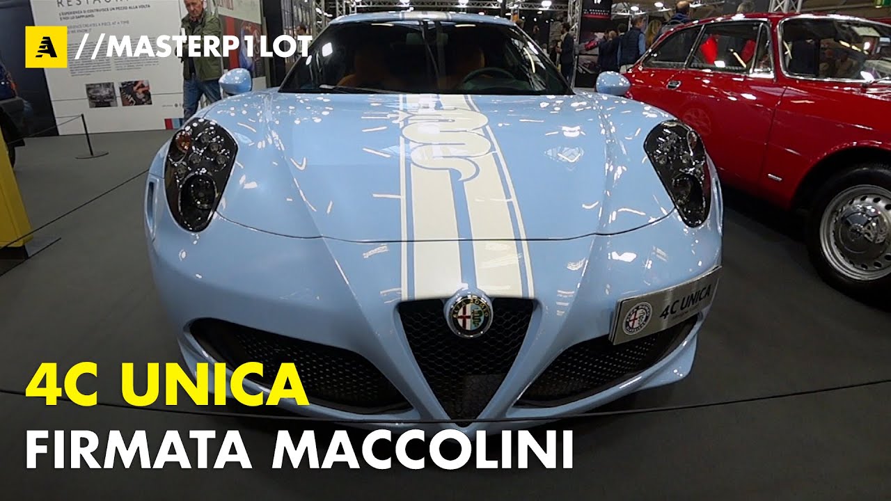 Alfa Romeo 4c UNICA | Solo UNA...firmata Alessandro Maccolini