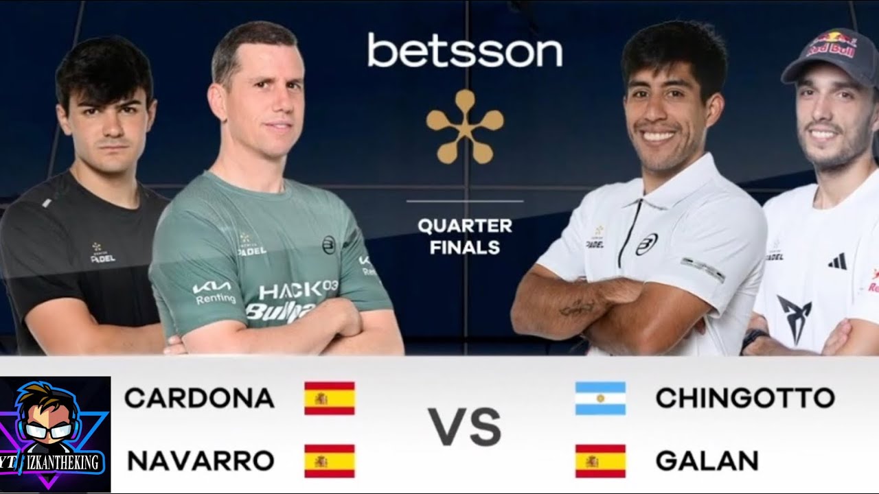 Premier padel cuartos de final 🔥🔥navarro cardona  vs chingotto galan
