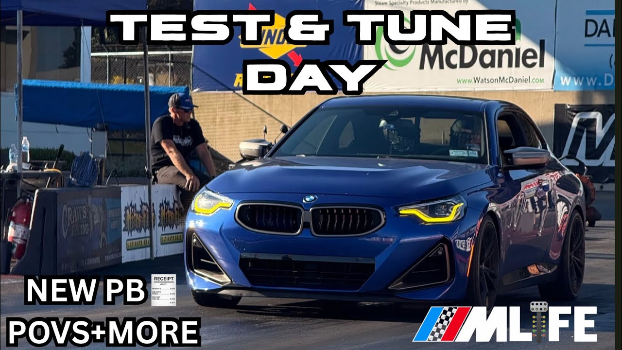 TRACK DAY MADNESS| BMW M240i Test & Tune (POVS + MORE)