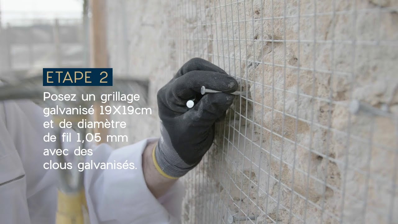 CHAUSABLE®  PREMIUM - Mortier de chaux Forte Epaisseur