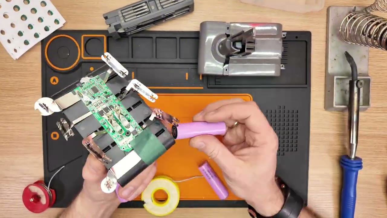 Dyson V7 Battery Pack Cell Replacement | Step-by-Step Restoration Guide