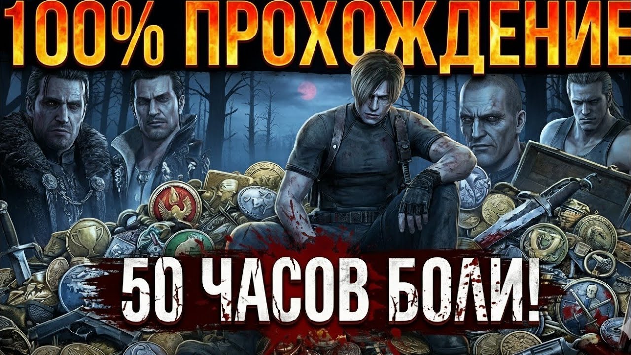 RESIDENT EVIL 4 НА 100% ДОСТИЖЕНИЙ