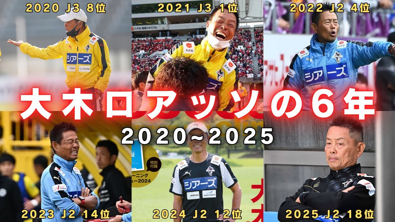 【ありがとう大木さん】大木体制6年間をDOが振り返る【ロアッソ熊本】【サッカー分析】
