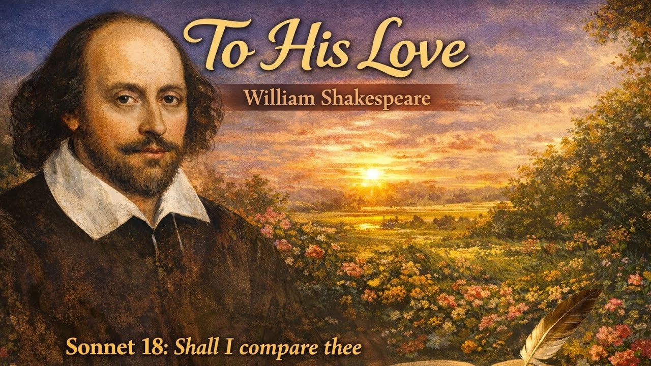 Shall I Compare Thee to a Summer’s Day? / To His Love – William Shakespeare | Explanation Sonnet 18