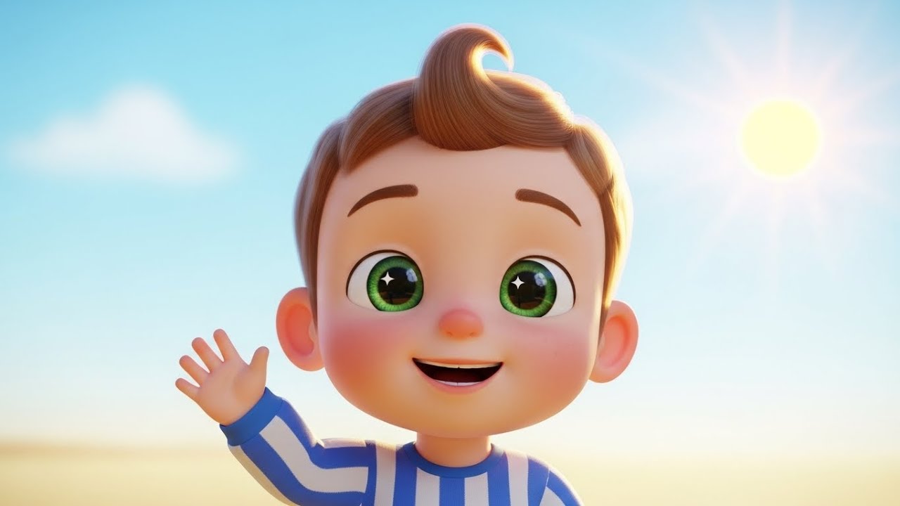 Good Morning, Happy Day! 🌞 | Morning Song for Kids