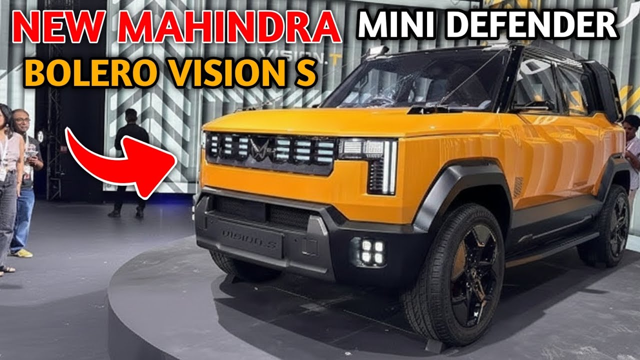 Mahindra की सबसे खतरनाक SUV आ रही है 😱 Bolero Vision S | Mini Defender Look | Full Details