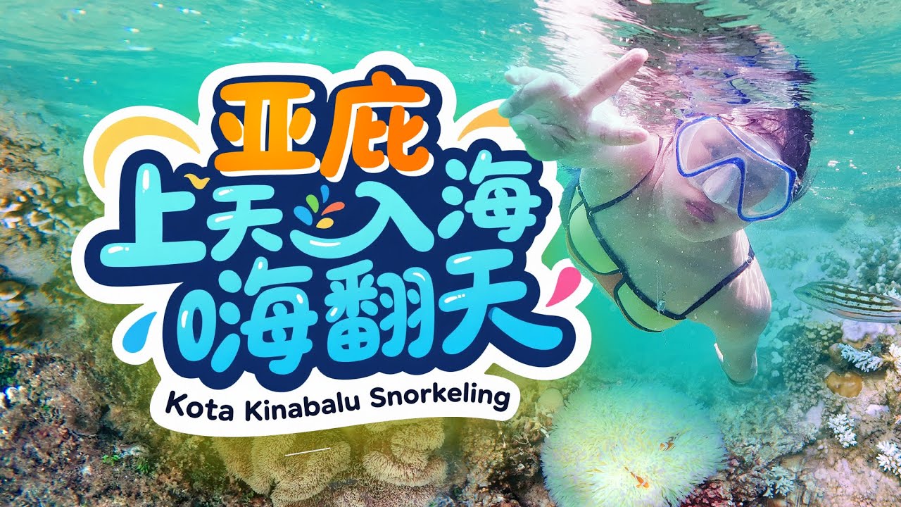 🇲🇾沙巴亚庇奇遇记！🏝️跳岛游🤿竟下错船 意外解锁马努干岛 浮潜还是沙皮岛更漂亮 再到华人街加雅街寻味肉骨茶 跟着Sherry邂逅最真实的东马
