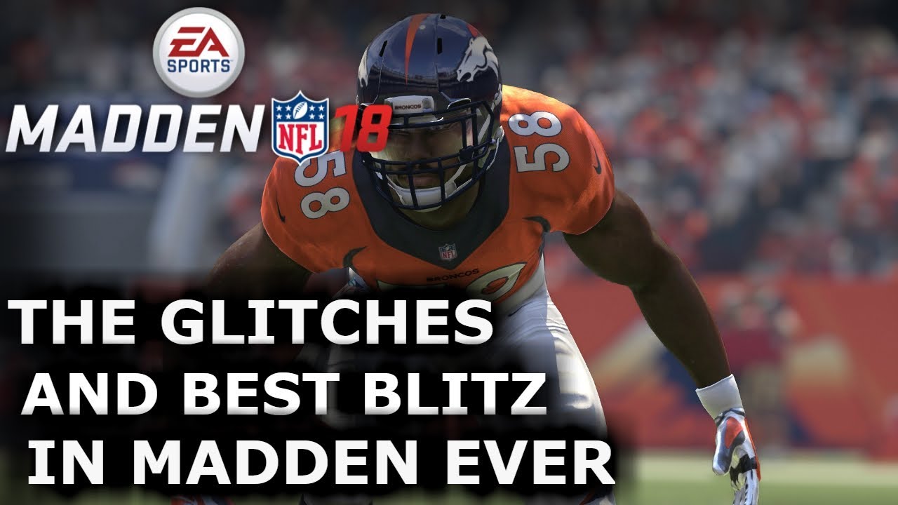 THE BEST BLITZ in Madden 18...