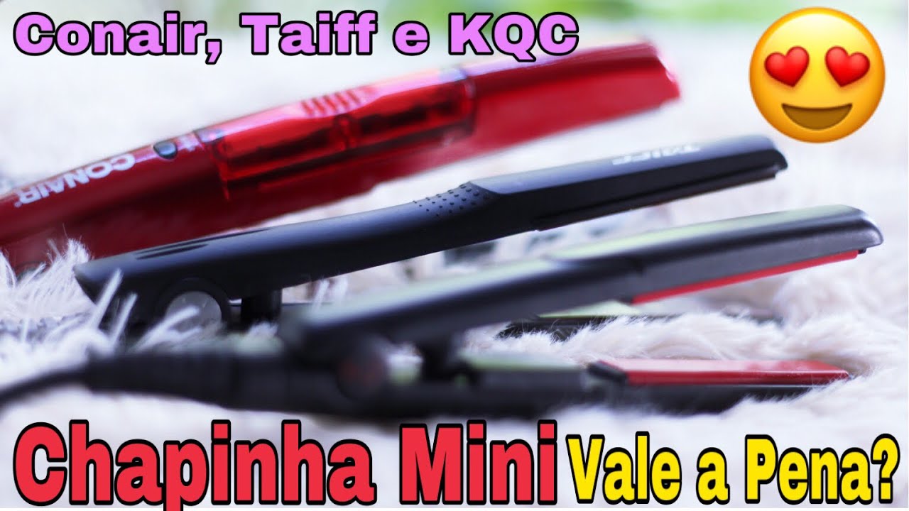 CONHE&Ccedil;A TR&Ecirc;S CHAPINHAS MINI, que  nunca vai deixar voc&ecirc; na M&atilde;o(CABELO LISO GARANTIDO) Qual escolher?