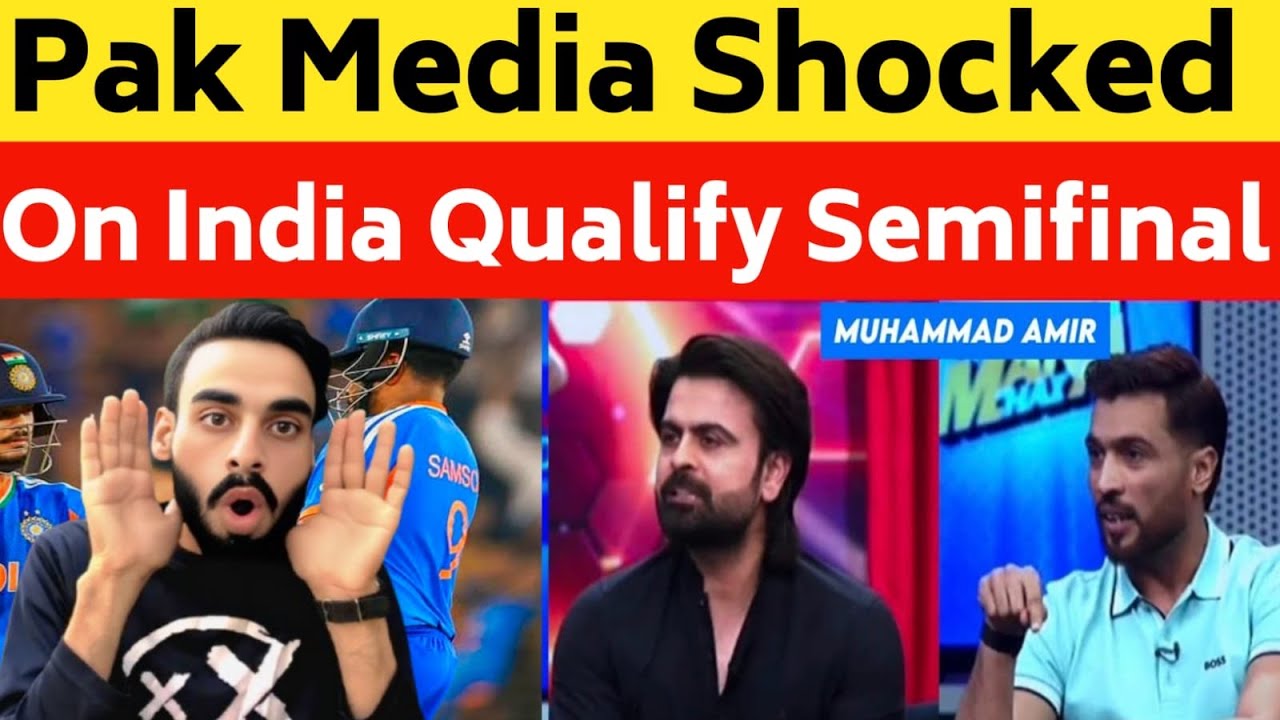 Amir Shocked On India Semifinal | India Beat Westindies & Qualify Semifinal Pak Media Reaction 