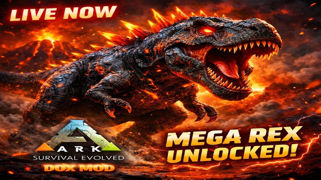 The Mega Rex   !!! ARK SURVIVAL EVOLVED |DOX|Tamil|LIVE