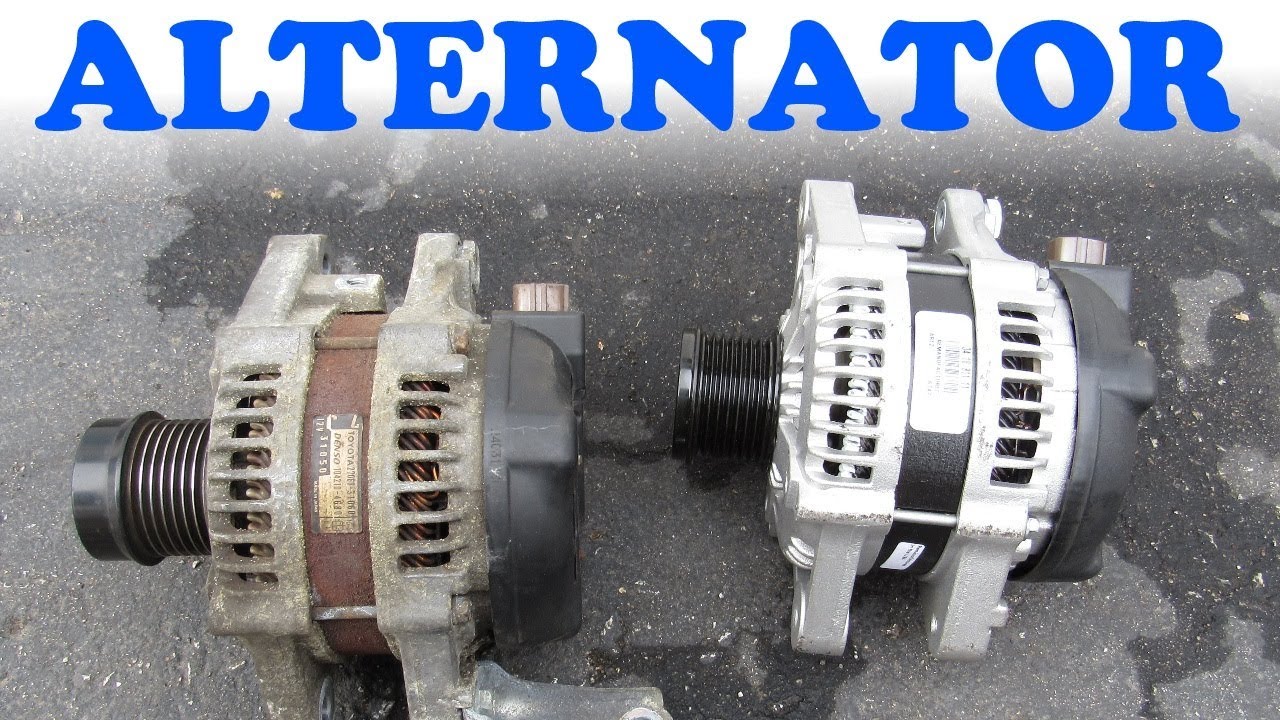 Alternator Replacement -  Toyota & Lexus V6