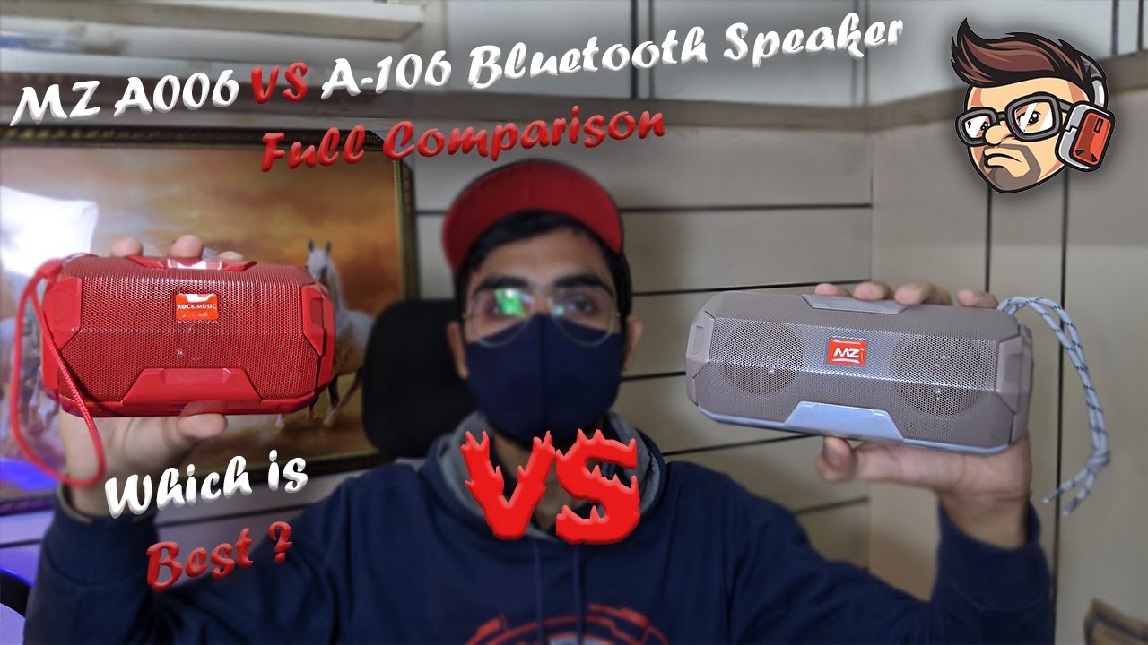 MZ A006 VS A-106 Bluetooth Speaker Comparison🔥 | Which is Best? | Best Budget Speaker🔊