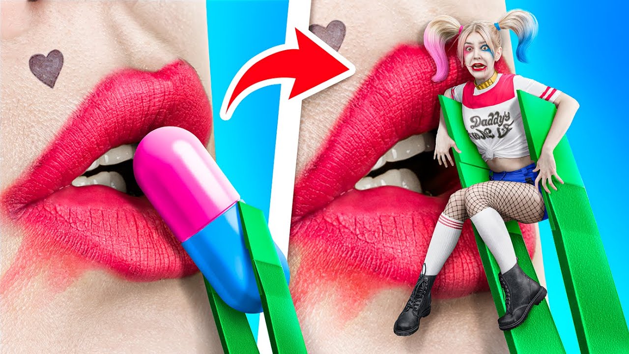 From Nerd Harley Quinn To Beauty / What If Gadgets From Tik Tok Were People!