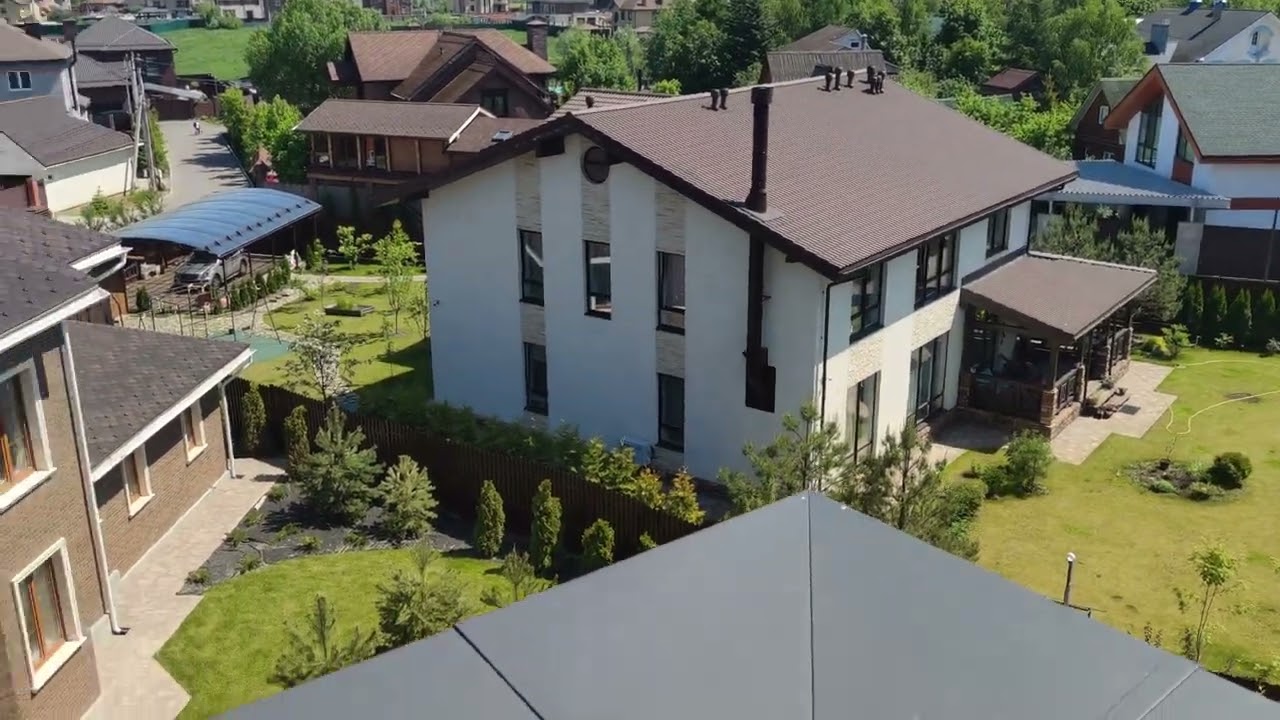 Покрытие парапетов частного дома Pural 2H3