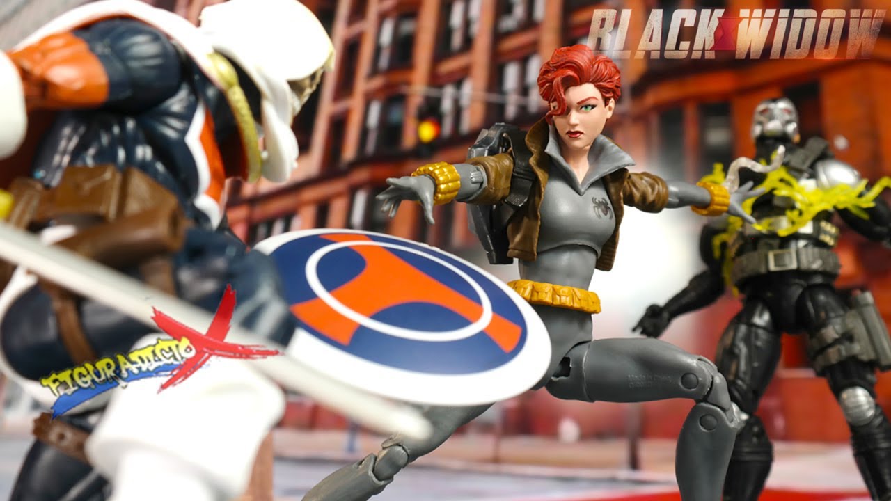 Review Avengers Black Widow Traje Gris Marvel Legends Walmart Exclusiva Hasbro 2020 Revision Español