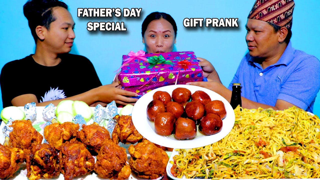 FATHER’S DAY SPECIAL GIFT PRANK 🎁 GANGA OFFICIAL @tham_thapa