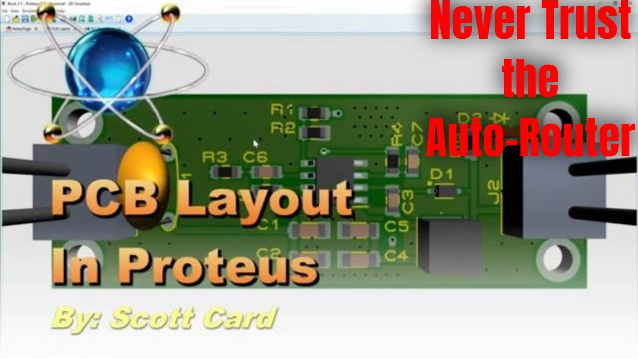 Как разработать печатную плату — учебник Proteus