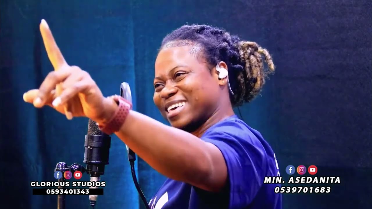 Minister Aseda Nita Fire 🔥Ministration @ Glorious Studios ( Danny Keys )