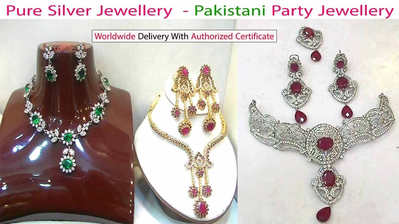 Pure Silver Jewellery, Pakistani Silver jewelry Sets, Silver Jewelry Online Shopping