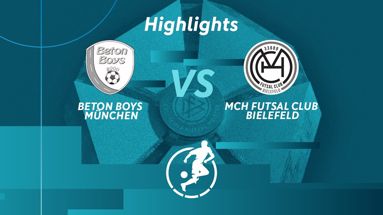 Highlights: Beton Boys München vs. MCH Futsal Club Bielefeld – Futsal-Bundesliga