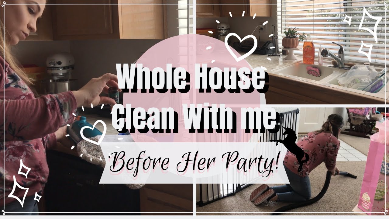 WHOLE HOUSE CLEAN WITH ME | ULTIMATE CLEANING MOTIVATION | POWER HOUR | 2019