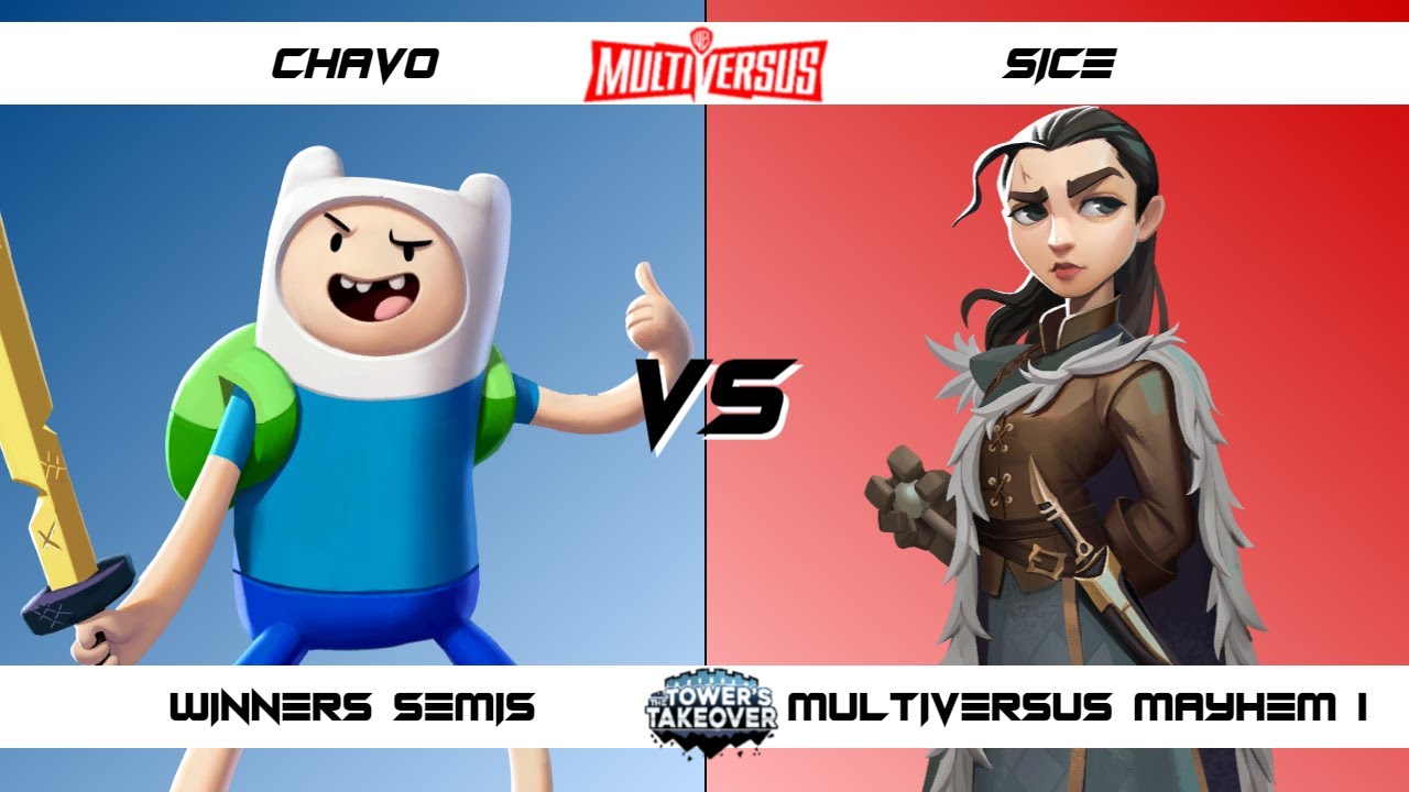 MultiVersus Mayhem 1 Winners Semis Chavo (Finn) vs Sice (Shaggy, Arya) MultiVersus Tournament