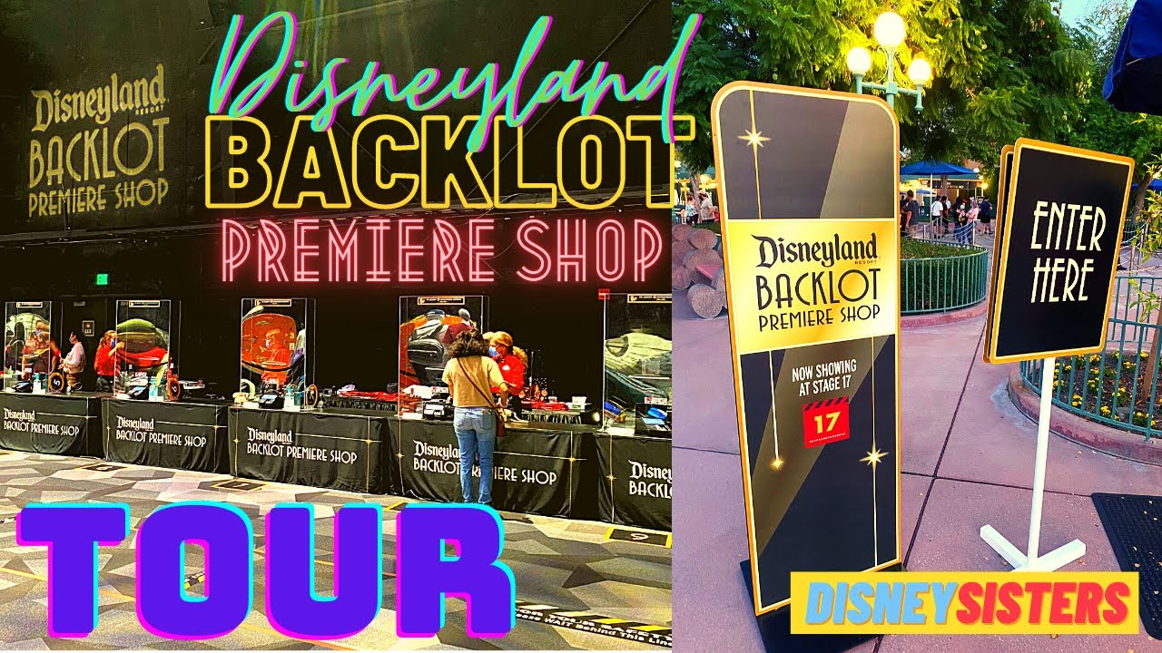 Disneyland Backlot Premiere Shop at Downtown Disney