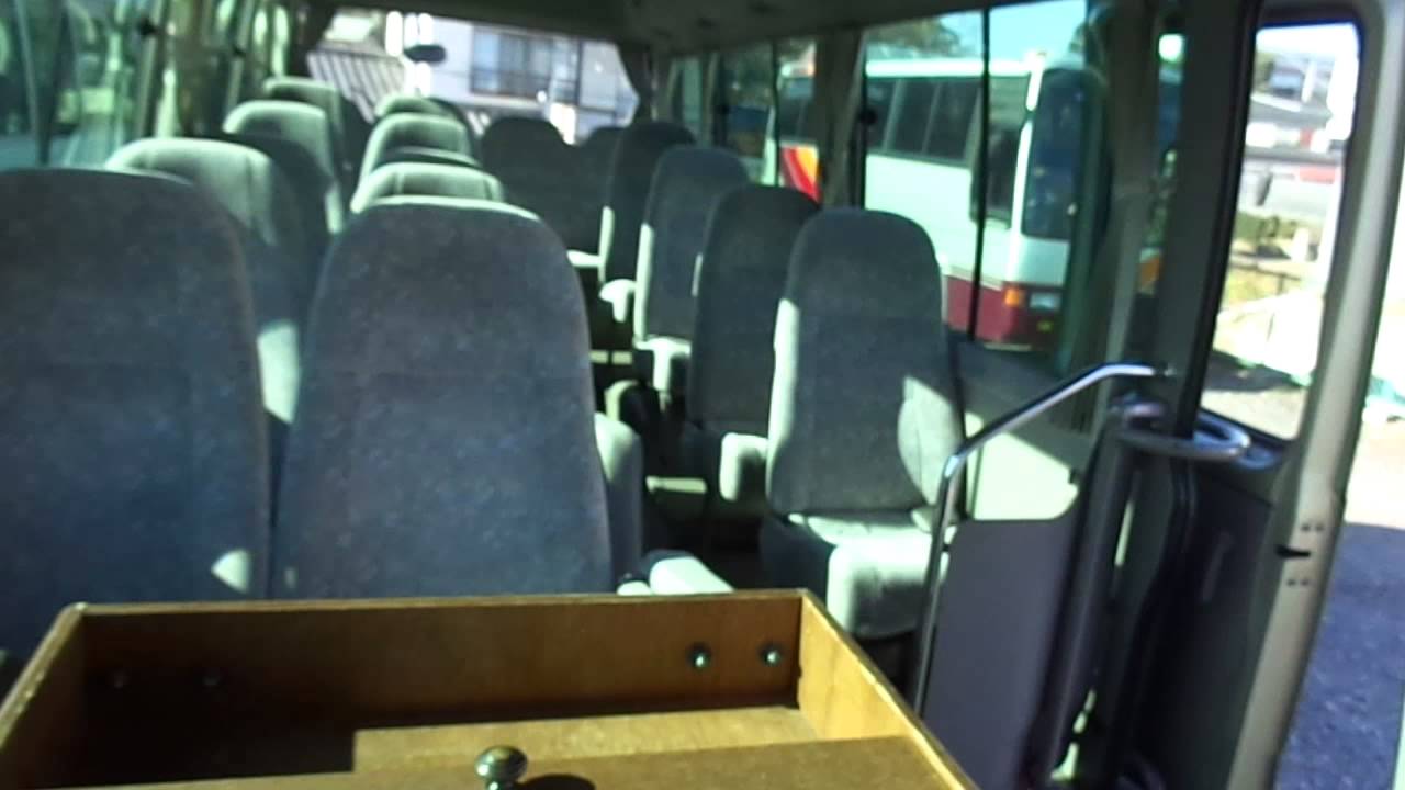 トヨタコースターEX28人乗り自動ドア中古マイクロバスオートマ（250307）