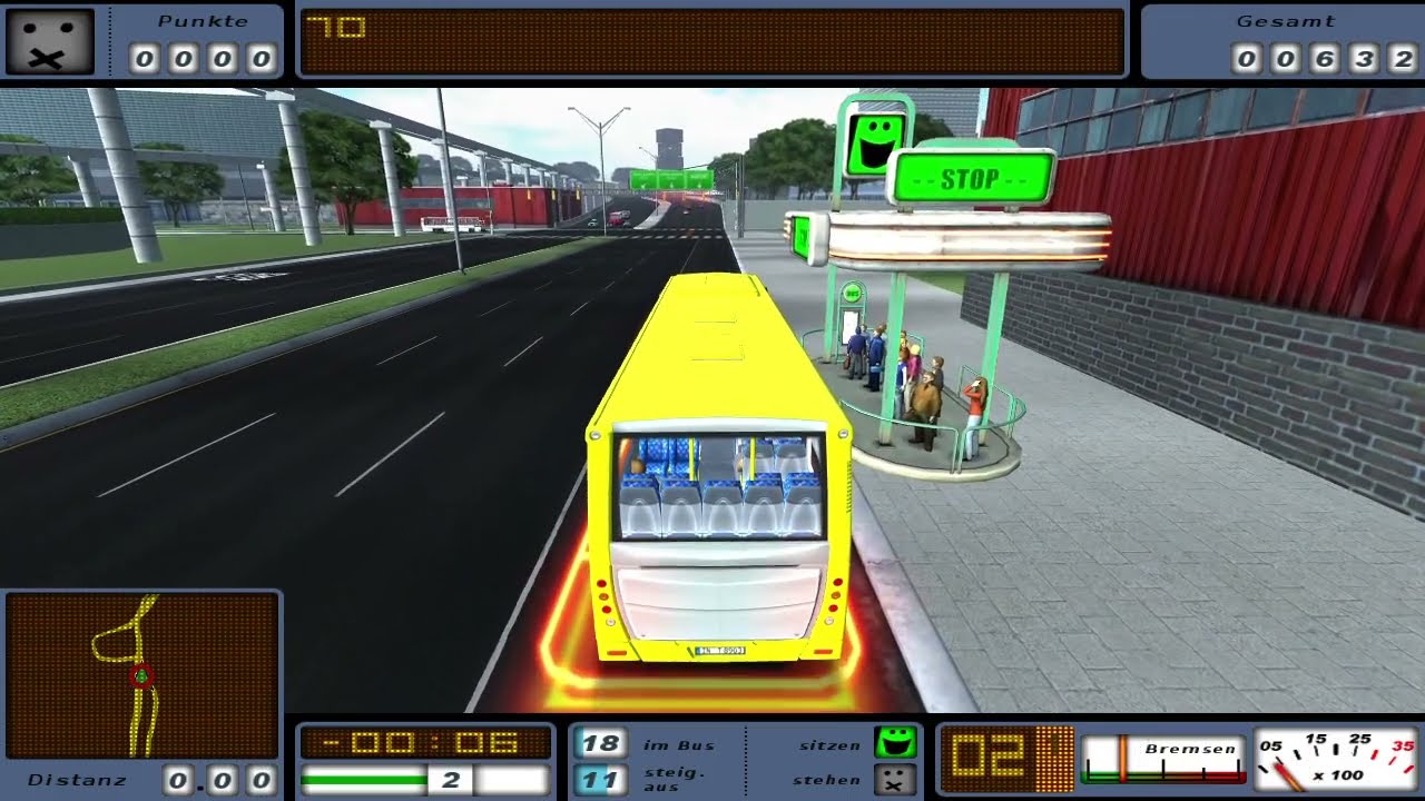 Bus Driver - Stufe 1 Mission 2: Linie 42 - Wolkenkratzertour