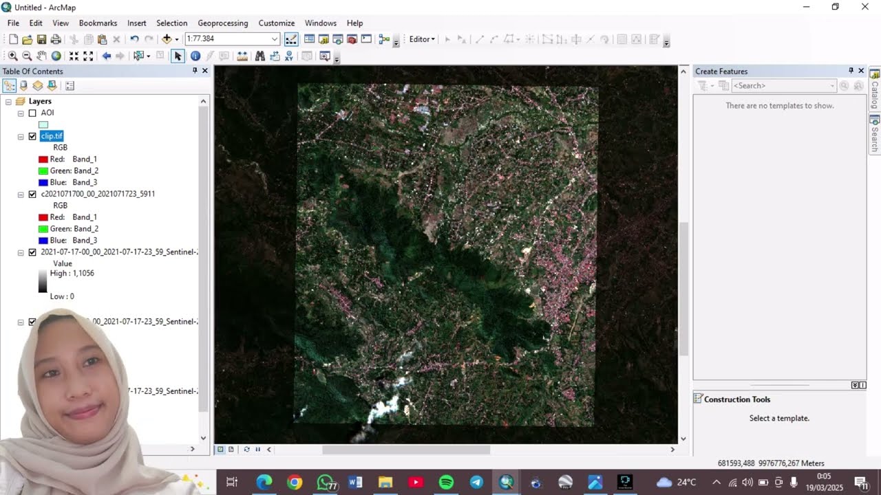 Tutorial Koreksi Atmosferik Pada Citra Menggunakan Software ArcGIS