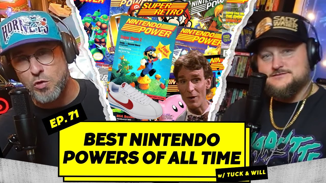 Best Nintendo Power Covers, Bill Nye The Science Guy & Baseball in the Hood - EP71