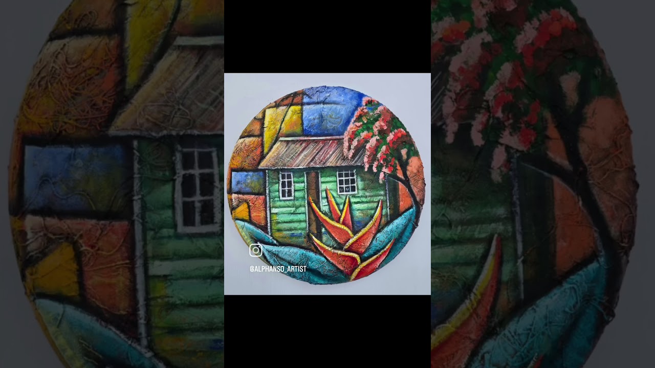 Barbados Carifesta  Alphanso Blake  Jamaica Artist