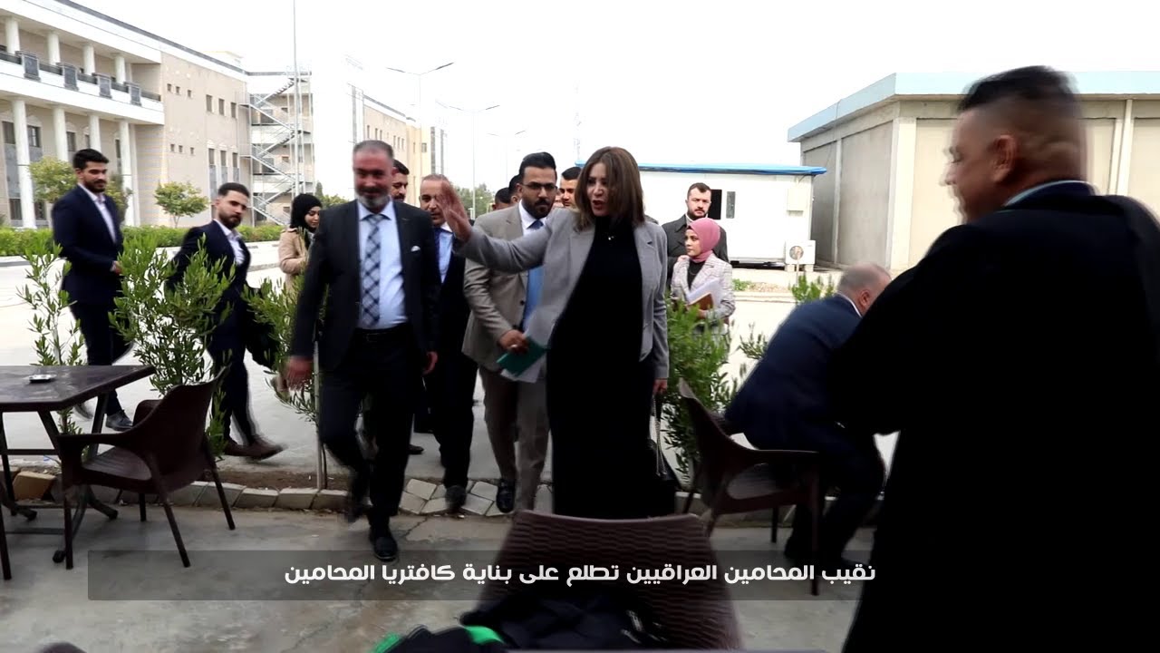 الزيارة الميدانية لنقيب المحامين العراقيين لمتابعة أعمال المحامين في كركوك