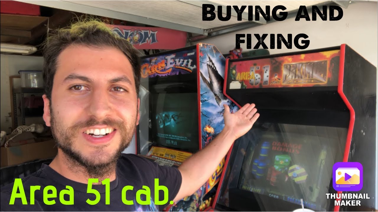 Area 51 arcade pick up and repair ream error