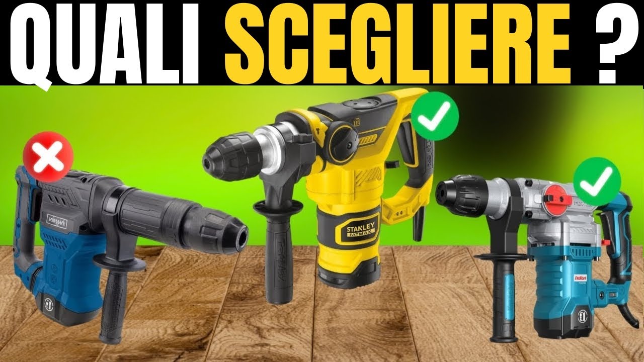 I Migliori Martelli Demolitori Qualit&agrave;-Prezzo del 2026 [NON COMPRARE SENZA VEDERE QUESTO]