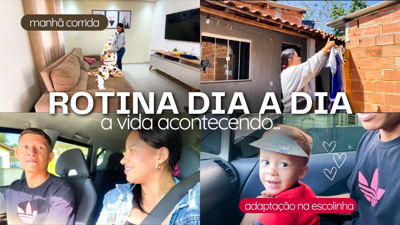 ROTINA DIA A DIA - rotina de mãe e dona de casa, escolinha, lancheira e+